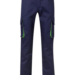 Pantalón bicolor multibolsillos