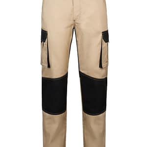 Pantalón bicolor multibolsillos