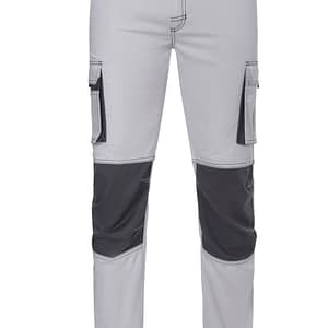 Pantalón stretch bicolor