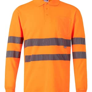Polo algodón manga larga