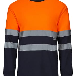 Camiseta técnica bicolor manga larga